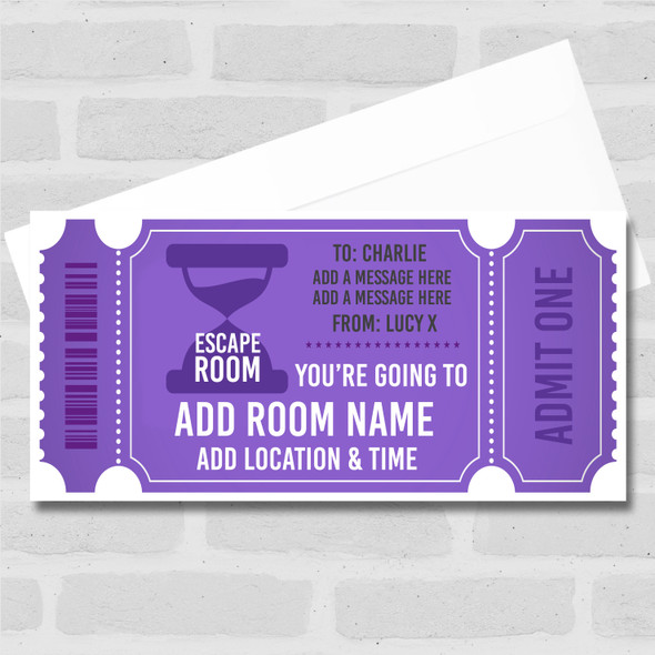 Shadowlands Show Personalised Gift Voucher Surprise Theatre Ticket