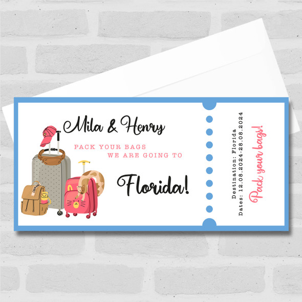 Bon Jovi Forever Tour Concert Personalised Gift Voucher Surprise Ticket