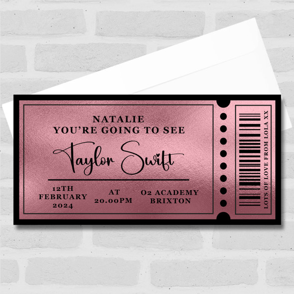 Cario Egypt Boarding Pass Personalised Gift Voucher Surprise Ticket