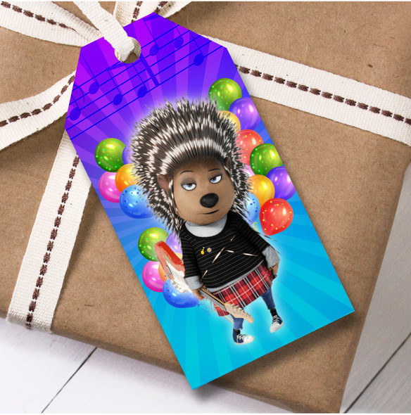 Birthday 12 Large Gift Tags Sing Kids Birthday Design 2
