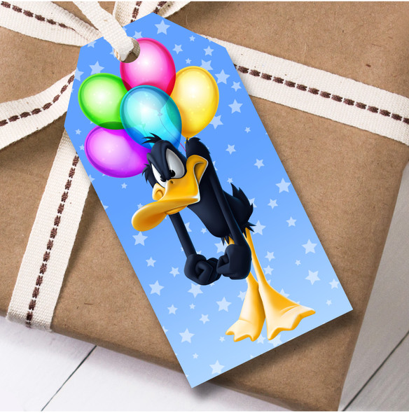 Birthday 12 Large Gift Tags Looney Tunes Kids Birthday Design 4