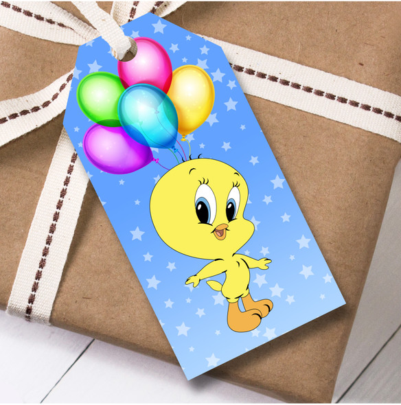 Birthday 12 Large Gift Tags Looney Tunes Kids Birthday Design 5