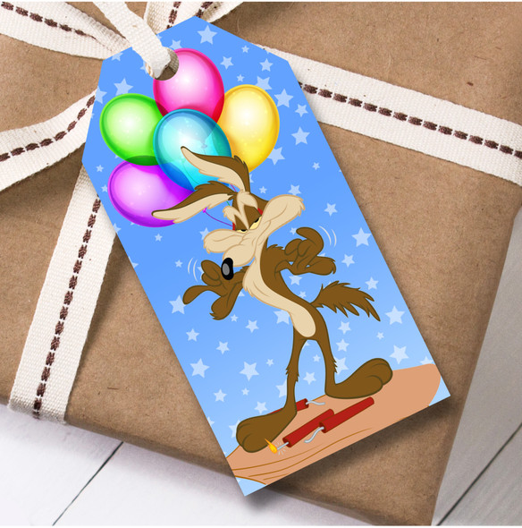Birthday 12 Large Gift Tags Looney Tunes Kids Birthday Design 6