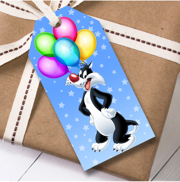 Birthday 12 Large Gift Tags Looney Tunes Kids Birthday Design 7