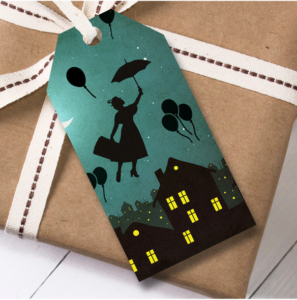 Birthday 12 Large Gift Tags Mary Poppins Kids Birthday
