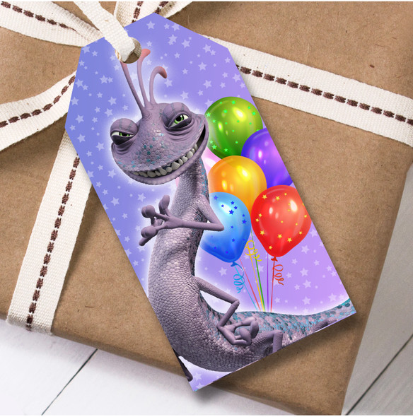 Birthday 12 Large Gift Tags Monsters Inc Kids Birthday Design 4