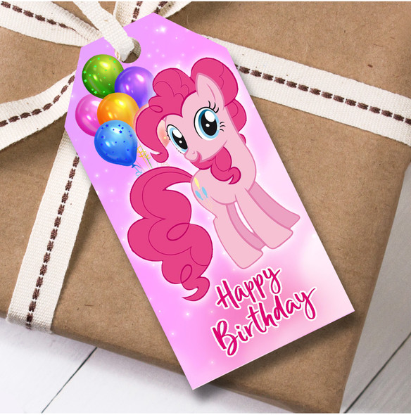 Birthday 12 Large Gift Tags My Little Pony Girls Kids Birthday Design 9