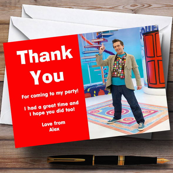 Mister Maker Customised Children's Birthday Party Thank You Cards