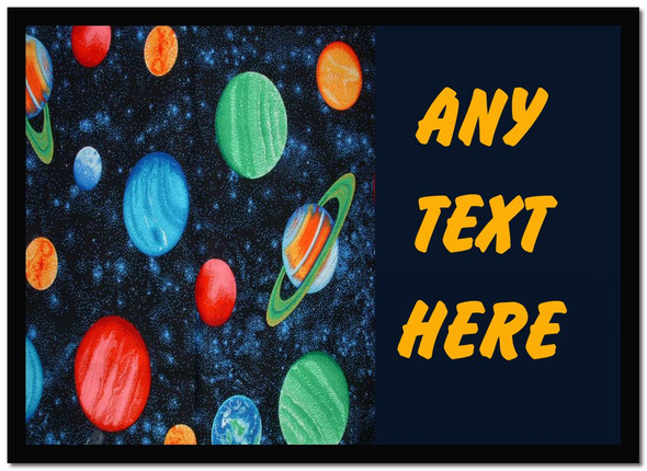 Planets Stars Space Placemat