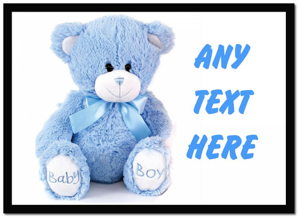 Blue Teddy Placemat