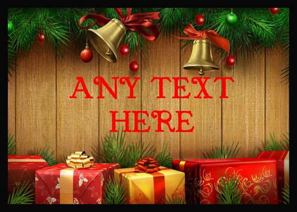 Fence Christmas Placemat