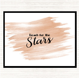 Watercolour Stars Quote Placemat