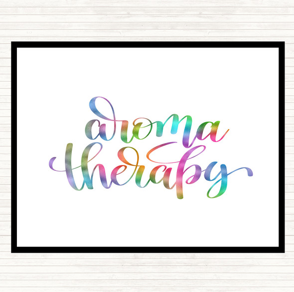 Aromatherapy Rainbow Quote Placemat