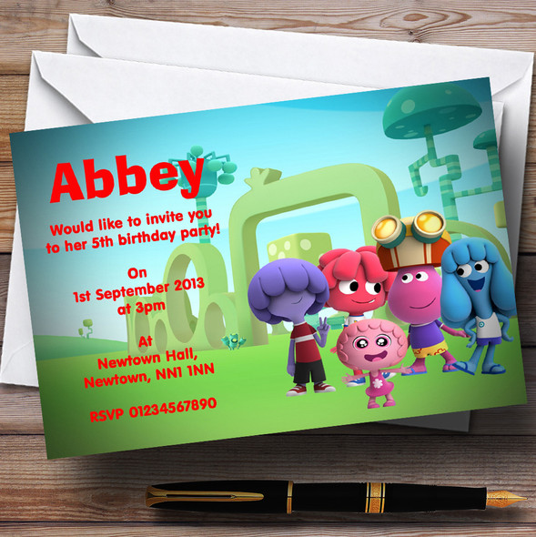 Jelly Jam Party Customised Children's Birthday Party Invitations