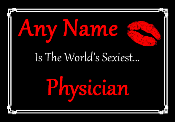 Physician World's Sexiest Placemat