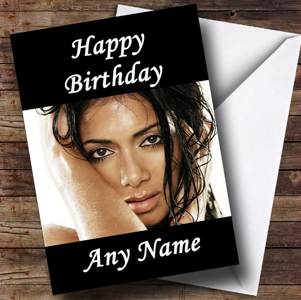 Nicole Scherzinger Sexy Customised Birthday Card