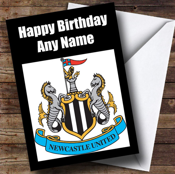 Newcastle Customised Birthday Card