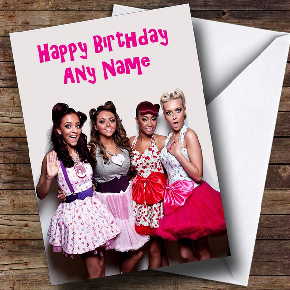 Little Mix Customised Birthday Card