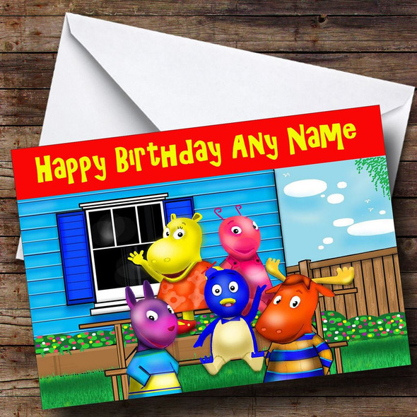 The Backyardigans Customised Birthday Card