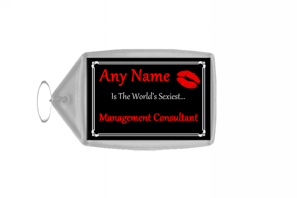 Management Consultant World's Sexiest Keyring