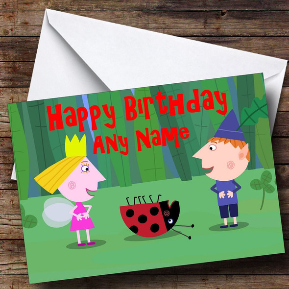 Ben & Holly Customised Birthday Card