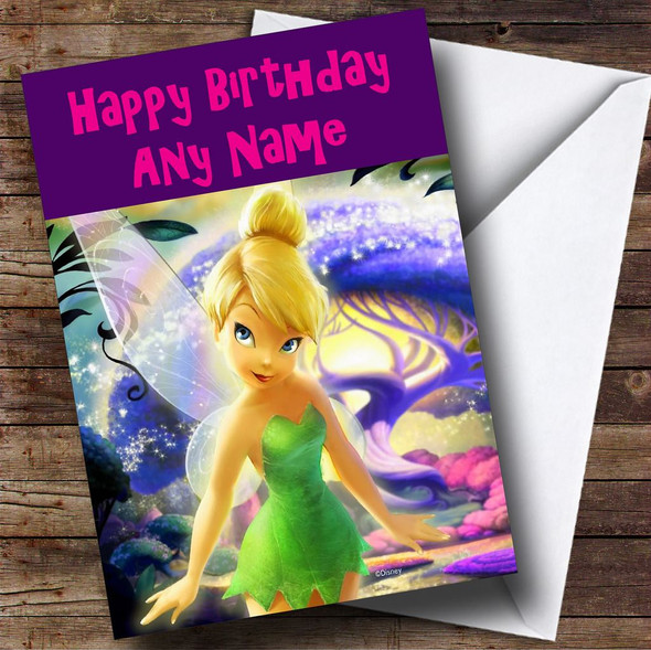 Tinkerbell Fairy Customised Birthday Card