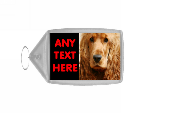 Cocker Spaniel Dog Keyring