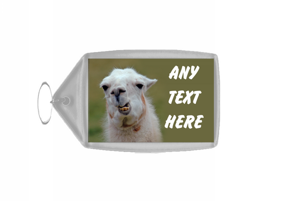 Funny Llama Keyring