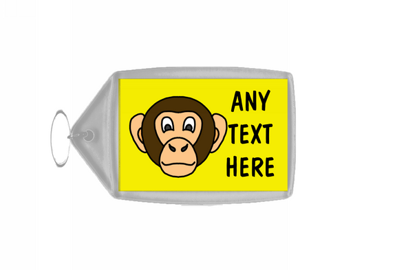 Yellow Monkey Keyring