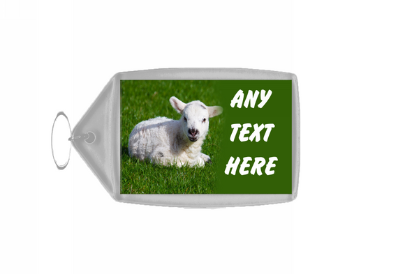 Lamb Keyring