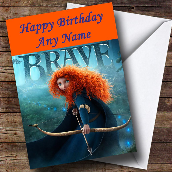 Brave Customised Birthday Card