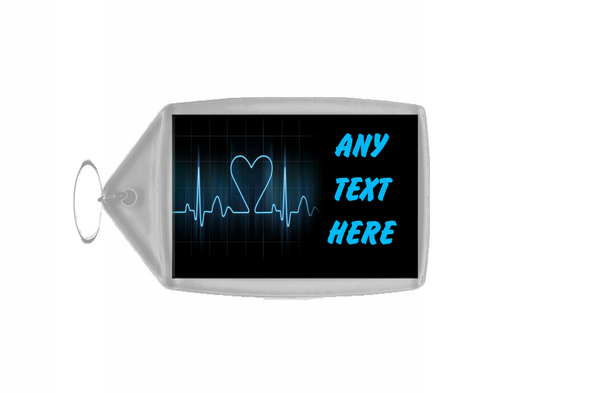 Heart Monitor Keyring