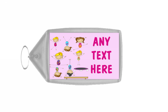 Gymnastics Keyring