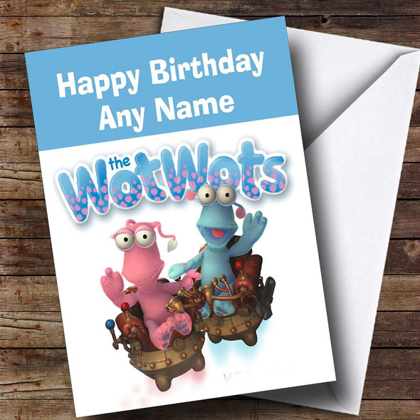 The Wot Wots Customised Children's Birthday Card