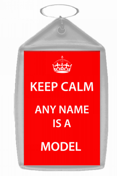 Model Keep Calm Keyring