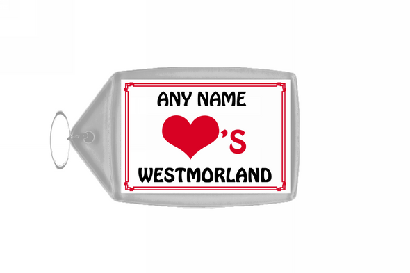Love Heart Westmorland Keyring