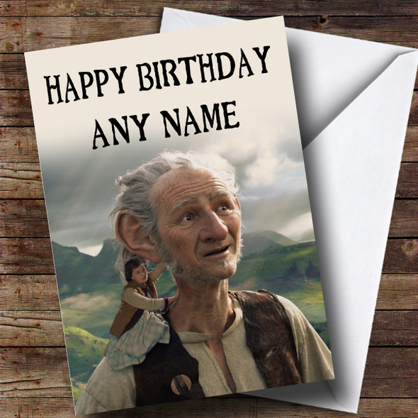 Customised The Bfg Children's Birthday Card