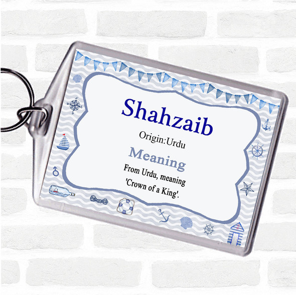 Shahzaib Name Meaning Keyring Nautical