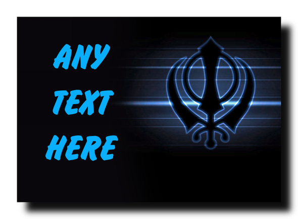 Sikh Jumbo Magnet