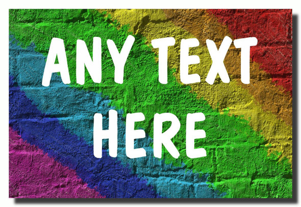 Graffiti Wall Magnet