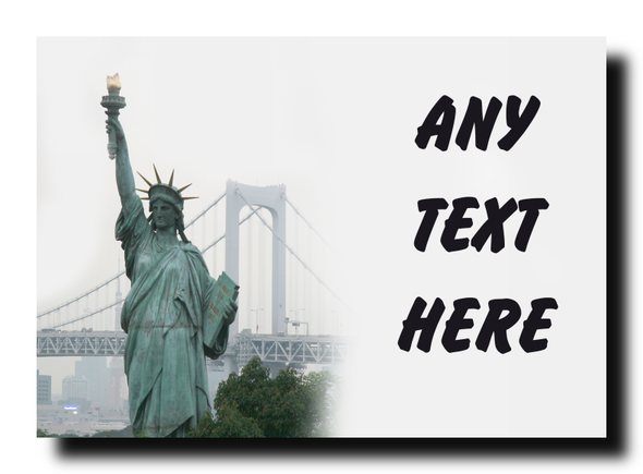 Statue Of Liberty Jumbo Magnet