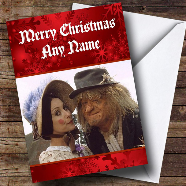 Worzel Gummidge Customised Christmas Card