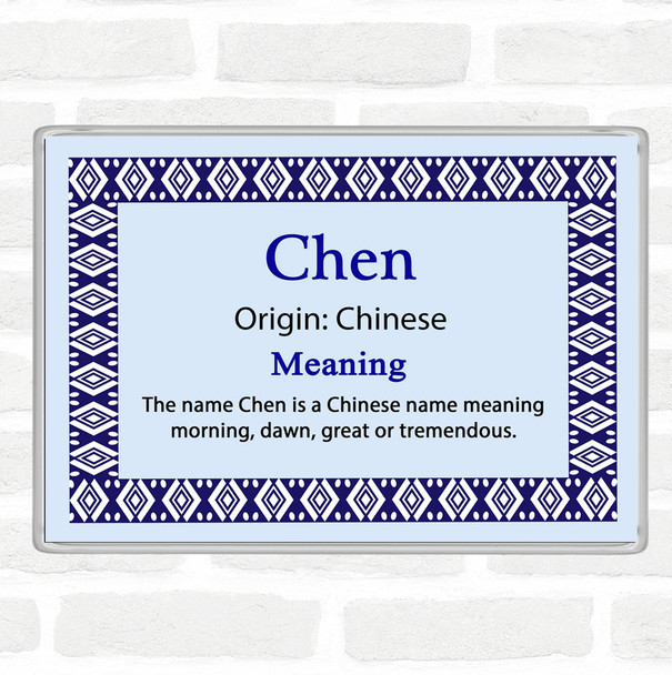 Chen Name Meaning Magnet Blue