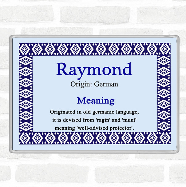 Raymond Name Meaning Magnet Blue
