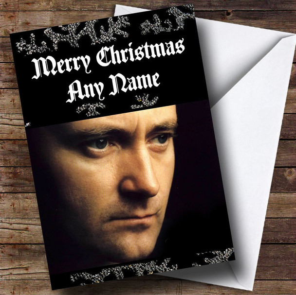 Phil Collins Customised Christmas Card
