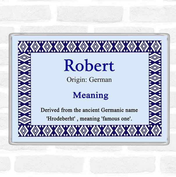 Robert Name Meaning Magnet Blue