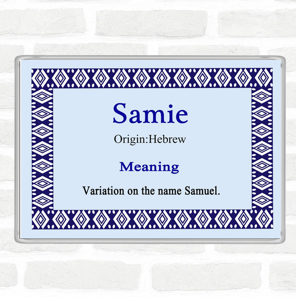 Samie Name Meaning Magnet Blue