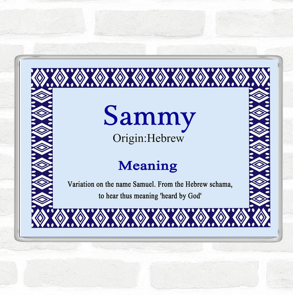 Sammy Name Meaning Magnet Blue