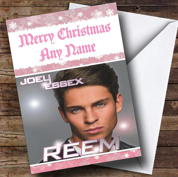 Joey Essex Customised Christmas Card