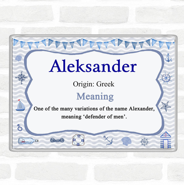 Aleksander Name Meaning Magnet Nautical
